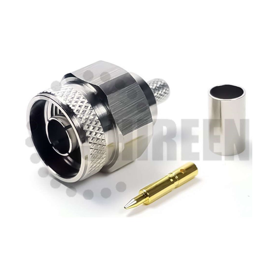 Conector Rf Tipo Tnc Macho Para Lmr195 O Rg58 50ohm | Cuotas Sin Interés - Foto 8