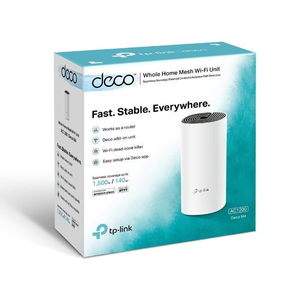 DECO M4 - AC1200 Sistema Wi-Fi Mesh para el Hogar.