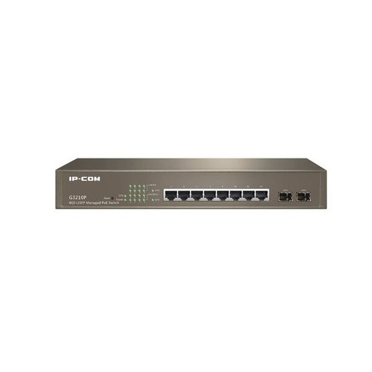 G3210P - Switch PoE Adminstrable de 8 ptos. Gigabit Ethernet +2 ptos. SFP.