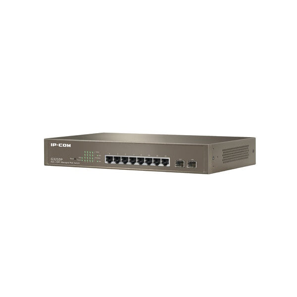 G3210P - Switch PoE Adminstrable de 8 ptos. Gigabit Ethernet +2 ptos. SFP.