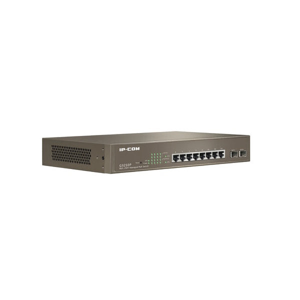 G3210P - Switch PoE Adminstrable de 8 ptos. Gigabit Ethernet +2 ptos. SFP.