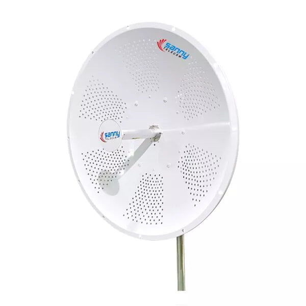 Antena Dish de 34 dBi, 6 GHz, 0.90m. Polaridad Dual/Slant (45°)