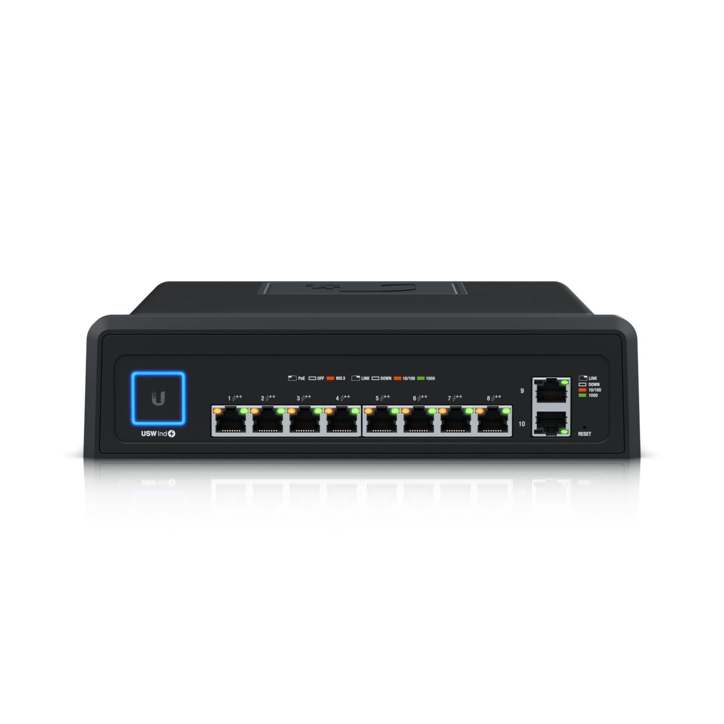 UniFi Switch Industrial. Switch PoE++ de Alta Potencia-10 ptos. GbE.