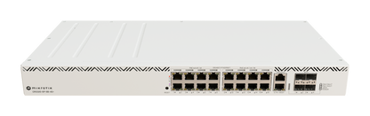 CRS320-8P-8B-4S+RM - Switch de Alta Potencia PoE++, 17 ptos. GbE + 4 ptos. SFP+