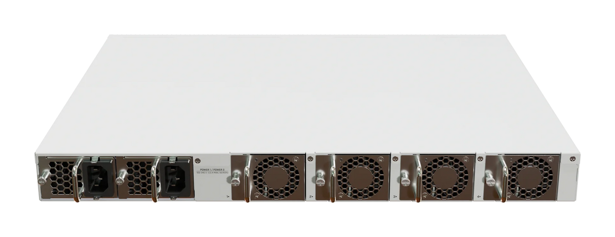 CRS520-4XS-16XQ-RM | Switch Empresarial de 16 ptos. de 100 Gigabit QSFP28, 4 ptos. SFP28, 2 ptos. 10G Ethernet