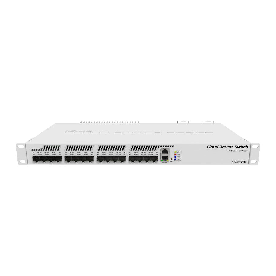 Cloud Router Switch 317-1G-16S+RM. Switch Administrable 16 ptos. SFP+, 1 pto. GigaEthernet.